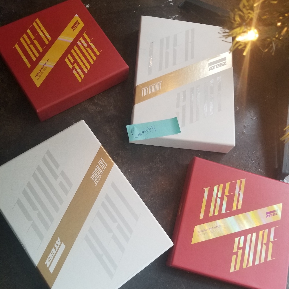 Ateez EP. FIN All to Action albums